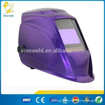 Moderno tipo de casco de soldadura electrónica